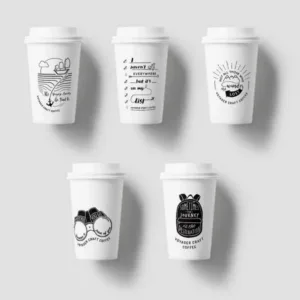 Top Quality Hot Sale Eco Friendly Takeaway Customized Printed Paper Cup