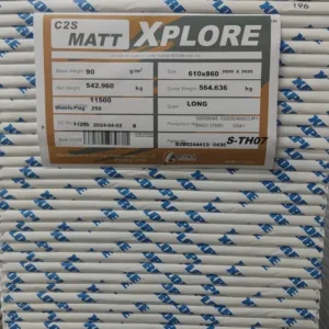 High Quality Wood Pulp Paper Material Gloss or Matt C2S Art Paper Board