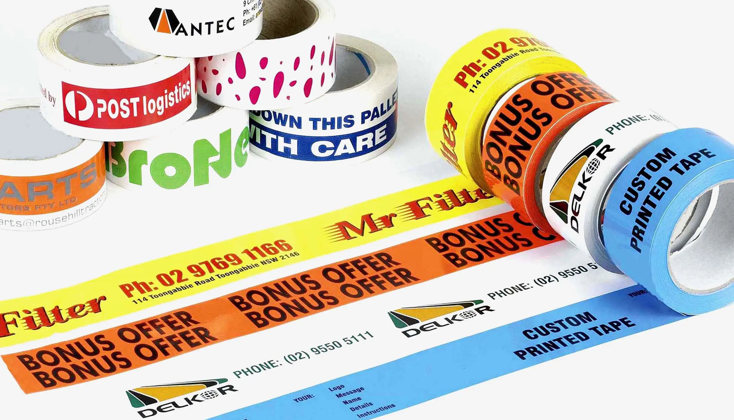 self-adhesive labels