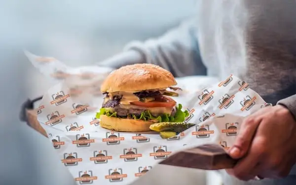 Custom printed greaseproof paper for food packaging.webp